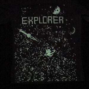 Glow in the dark “Explorer” Boys 4T